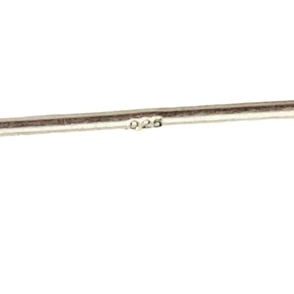 Carolyn Pollock Vintage Sterling Silver Turquoise Western Drop Earrings - Picture 6 of 6